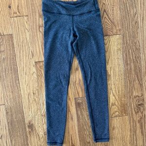 Ivivva (Lululemon girls) dark grey herringbone leggings